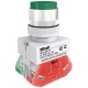 Выкл. кноп. ABLFP 22 мм Цвет:ЗЕЛЕНЫЙ 220В ВK-22   25019DEK  DEKraft