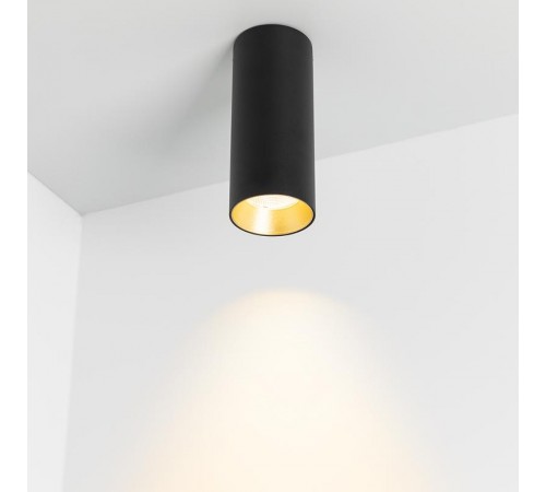 Светильник SP-POLO-SURFACE-R65-8W Day4000 (BK-GD, 40 deg)  027502  Arlight