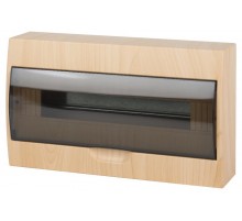 Корпус пластиковый навесной  ECO VILLAGE ЩРН-П-18 IP41 сосна   Б0055548  ЭРА