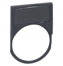 Osmoz рамка+вставк. узкая чёрная без надписей  024323  Legrand