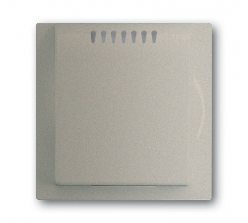 Плата центральная (накладка) для усилителя мощности светорегулятора 6594 U, , серия impuls, цвет шампань-металлик  6599-0-2142   2CKA006599A2142  A