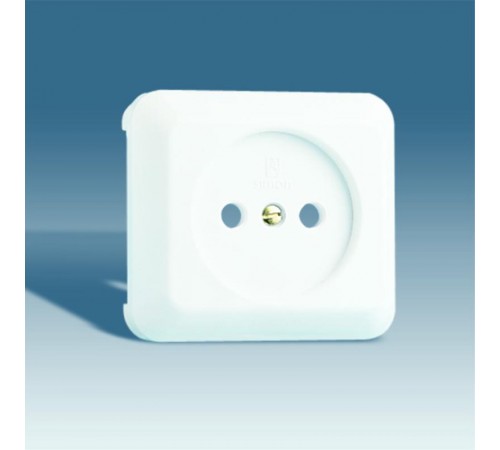Simon 73 Накладка без шторок на розетку б/з, S73, слоновая кость  73040-31  Simon
