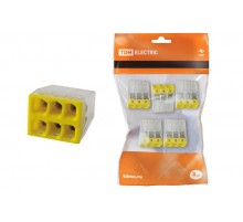 Строительно-монтажная клемма КБМ-2273-246 (2,5мм2) с пастой (5 шт/упак)  SQ0517-0126  TDM