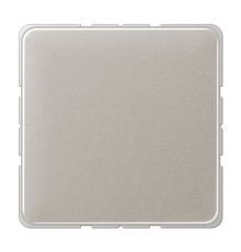 Крышка без отверстий с несущим каркасом для произвольных вырезов; платина  CD594-0PT  Jung