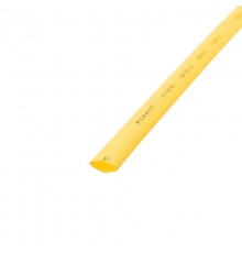 Термоусадочная трубка 12,0/6,0 мм, желтая, упаковка 50 шт. по 1 м  21-2002  REXANT