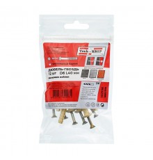 Дюбель-гвоздь 6L40 гриб. манжета (нейлон) (12 шт) - пакет ( 0,048 кг)  102938  Tech-KREP