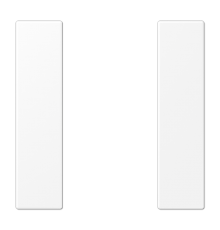 Набор накладок 1 группа для модулей F50; термопласт; белый матовый LS501TSAWWM Jung