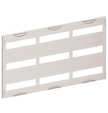 Пластрон с прорезями 3ряда/3 рейки-150мм AS233  ABB