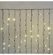 Гирлянда "Светодиодный Дождь" 2х1,5м, постоянное свечение, черный провод, 230 В, диоды ТЕПЛЫЙ БЕЛЫЙ, 360 LED  235-126  NEON-NIGHT