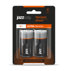 Батарейка LR14 JAZZway ULTRA Alkaline BL-2 арт.5005105