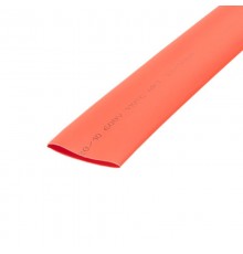 Термоусадка 20,0 / 10,0 мм, красная (1м)  22-0004  REXANT