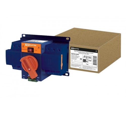 Блок автоматического ввода резерва БАВР-М 3П 50А  SQ0743-0025  TDM