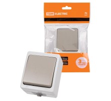 Переключатель на 2 направления 1-кл. открытой установки IP54 10А "Вуокса"   SQ1803-0003  TDM