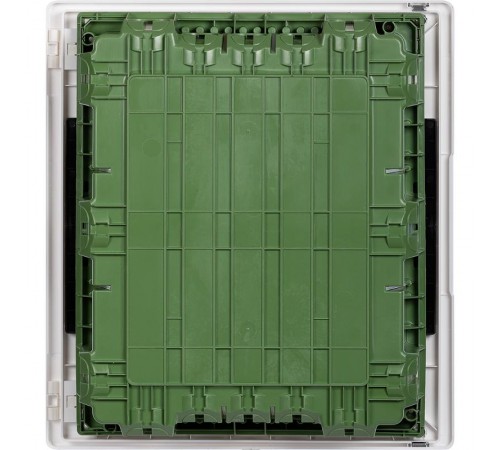 Practibox3 встраиваемый белая дверь 2х12м земля  401713  Legrand