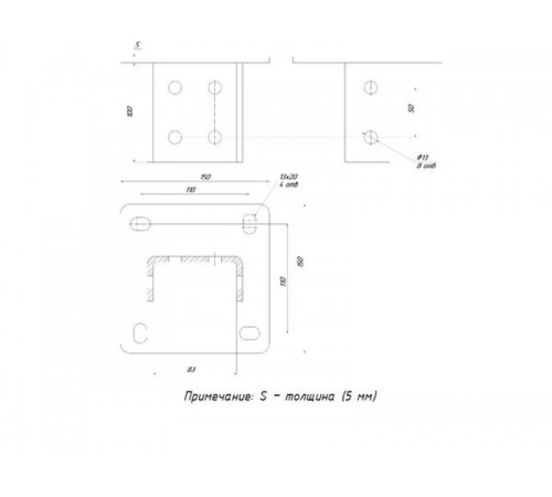 STRUT-подвес двойной HDZ EKF   stpd-HDZ   EKF