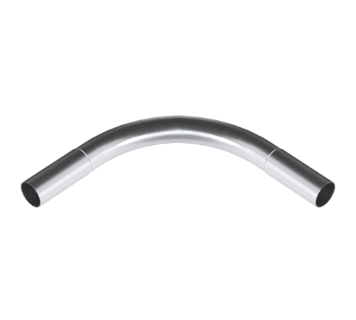 Поворот 90 градусов безрезьбовой алюминиевый d20 мм AL   pb-20-AL  EKF