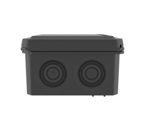 Коробка ответвительная с 8+2 кабельными вводами д.20/20мм, IP55, 70х70х40мм, черный  53770B  DKC