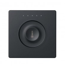 Сенсорный 1-кл выключатель с тематической маркировкой Т3, регулирования, графит  8000615-038  Simon