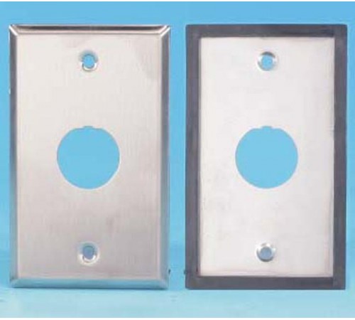 FP-IE-U-1-SL Панель лицевая для 1-го промышленного модуля, IP67, нержавеющая сталь  46599  Hyperline