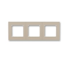 ABB Levit Кофе макиато / белый Рамка 3-ая  3901H-A05030 18W  2CHH015030A6018  ABB