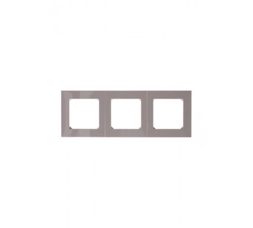 ABB Levit Кофе макиато / белый Рамка 3-ая  3901H-A05030 18W  2CHH015030A6018  ABB