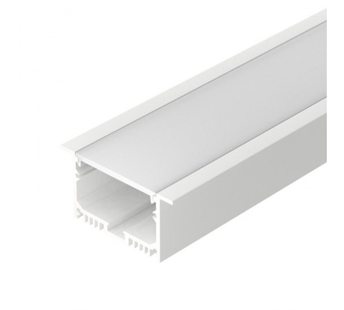 Профиль с экраном SL-LINIA62-F-2500 WHITE+OPAL  021374  Arlight