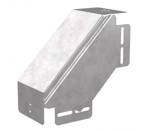 Угол вертикальный внешний 90 градусов с крышкой Стандарт 100х100  PR16.0544  Промрукав