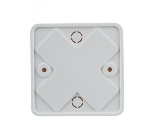 Коробка распределительная КМ для о/п 75х75х20мм белая  UKO10-075-075-020-K01-E  IEK