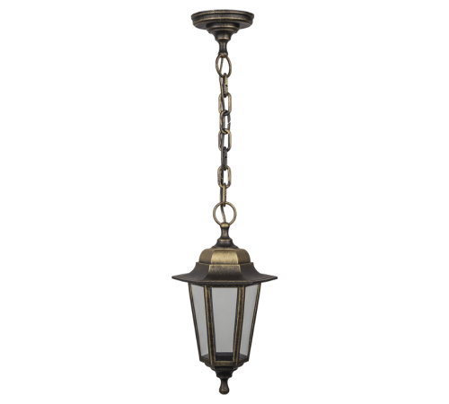 Светильник садово-парковый NOF-PG35-002-IP44-E27 (6 граней черный под бронзу)  80484   Navigator