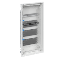 Мультимедиа шкаф с дверью с вентиляционными отверстиями и дин-рейкой 2 ряда без розетки  2CPX031454R9999  ABB