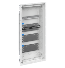 Мультимедиа шкаф с дверью с вентиляционными отверстиями и дин-рейкой 2 ряда без розетки  2CPX031454R9999  ABB