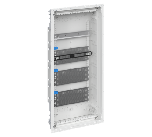 Мультимедиа шкаф с дверью с вентиляционными отверстиями и дин-рейкой 3 ряда без розетки  2CPX031455R9999  ABB