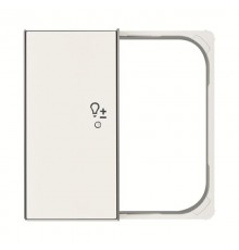 SRD-2-L-85BL Клавиша двойная левая free@home, SKY, светорегулятор, белая2CLA852641A1101 ABB