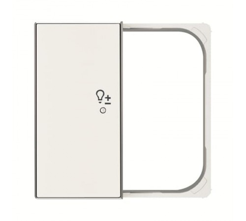 SRD-2-L-85BL Клавиша двойная левая free@home, SKY, светорегулятор, белая2CLA852641A1101 ABB