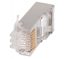 Разъём RJ-45 FTP для кабеля кат. 5Е  CS3-1C5EF-G  GENERICA.
