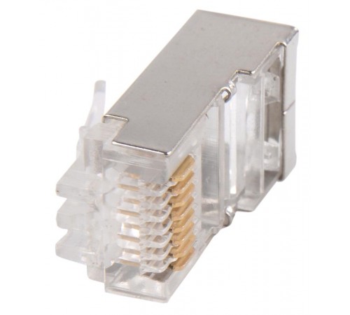 Разъём RJ-45 FTP для кабеля кат. 5Е  CS3-1C5EF-G  GENERICA.