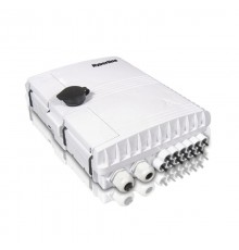 Бокс оптич.FO-WBI-12A-GY настенный,12 портов(SC,duplex LC),без пигт.и прох.ад.,IP65,250х190х39мм,сер.  358586  Hyperline