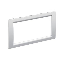 Рамка универсальная на 4 модуля, цвет серый металлик  F00013G  DKC