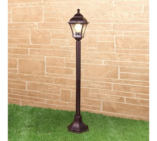 Светильник садово-парковый Apus F шоколад (GL 1009F)  a043116  Elektrostandard