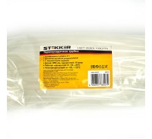 Термоусадочная трубка 6,0/3,0, длина 100 см., усадка 2:1, прозрачный, HST-630-100 TR  49010  STEKKER