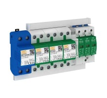 Комплект УЗИП 3+NPE (Класс I+II), 255 В (PS4-VA TT+FS)  5089777  OBO Bettermann