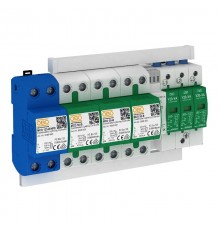 Комплект УЗИП 3+NPE (Класс I+II), 255 В (PS4-VA TT+FS)  5089777  OBO Bettermann