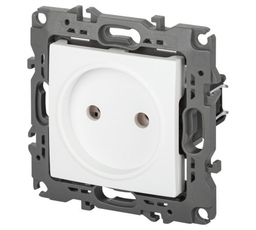 Розетка ЭРА Серия 12 12-2105-01М , 2P, 16А-250В, белый матовый   Б0065704  ЭРА