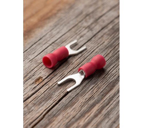 Наконечник вилочный изолированный НВИ 1.25-4 (50шт.) EKF PROxima  nvi-1.25-4n  EKF