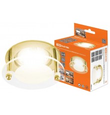 Светильник точечный встраиваемый под лампу СВ 05-02 MR16 50Вт G5.3 золото  SQ0359-0019  TDM