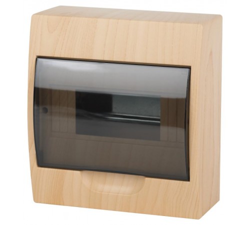 Корпус пластиковый навесной  ECO VILLAGE ЩРН-П-08 IP41 сосна   Б0055545  ЭРА