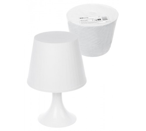 Светильник настольный ФНБ 0001 "ГЛОУ" 15 Вт, E14, белый  SQ0337-0200  TDM