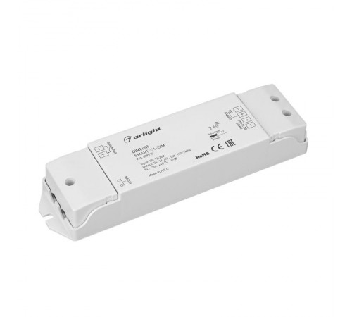 Диммер SMART-D1-DIM (12-24V, 1x10A, 2.4G) (Arlight, IP20 Пластик, 5 лет)  029920  Arlight