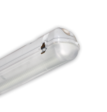 Светильник люминесцентный ДСП Polar-136-21 ЛЛ 1х36Вт Т8 G13 ЭПРАIP65, 1279х100х108 рассеиватель ПС  207103621  ЗСП