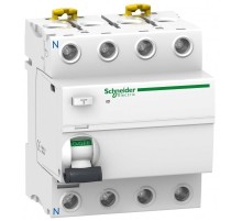 Выключатель дифференциальный (УЗО) ilD 4п 25А 30мА тип AC  A9R41425  Schneider Electric